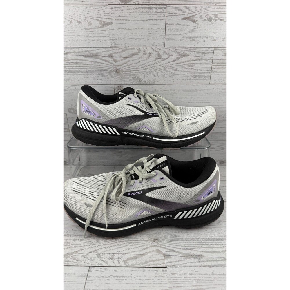 Brooks Adrenaline GTS 23 1203811B039 Gray 10B Womens Sneakers Running Shoes #898